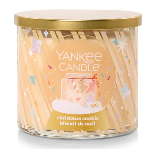 CHRISTMAS COOKIE YANKEE 3 WICK